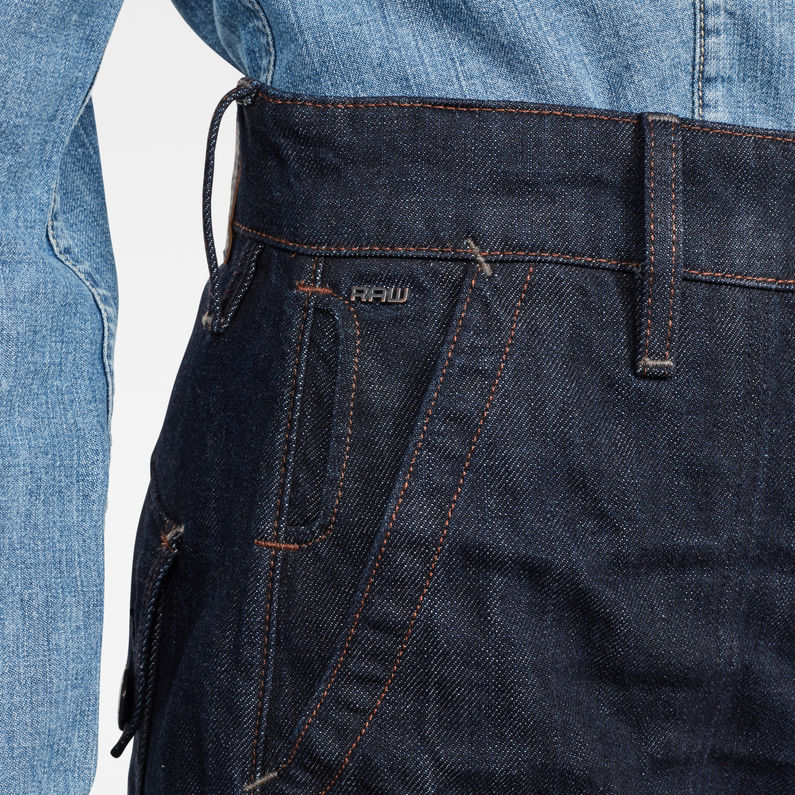 G-Star RAW® Jean Eyevi High Wide Leg Ankle Bleu foncé