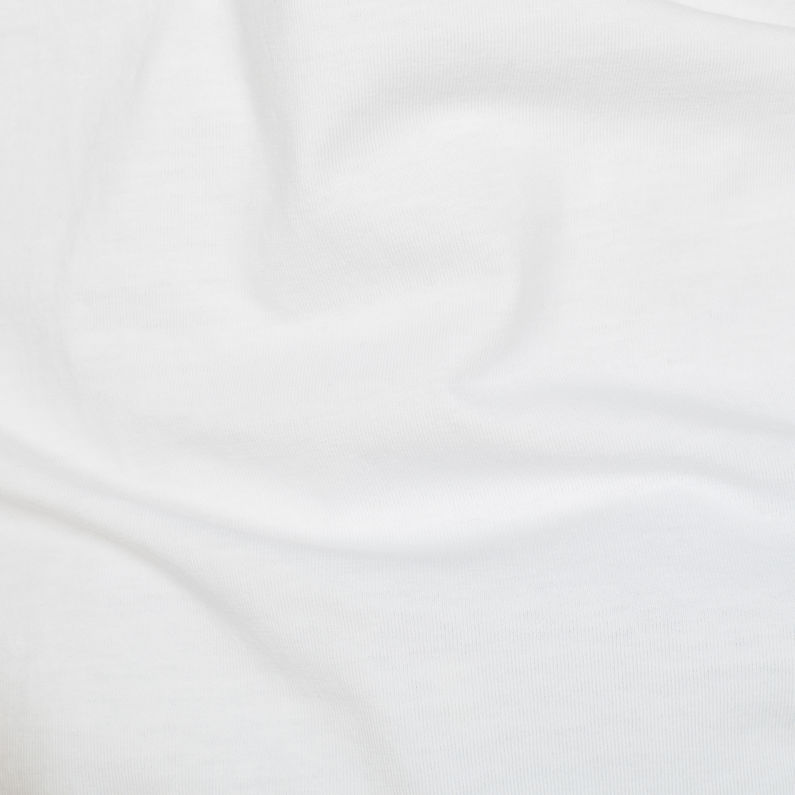 G-Star RAW® Originals Logo GR T-Shirt White fabric shot