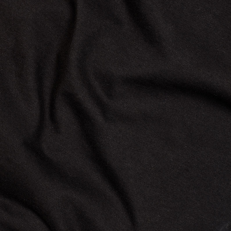 G-Star RAW® Originals Logo GR T-Shirt Black fabric shot