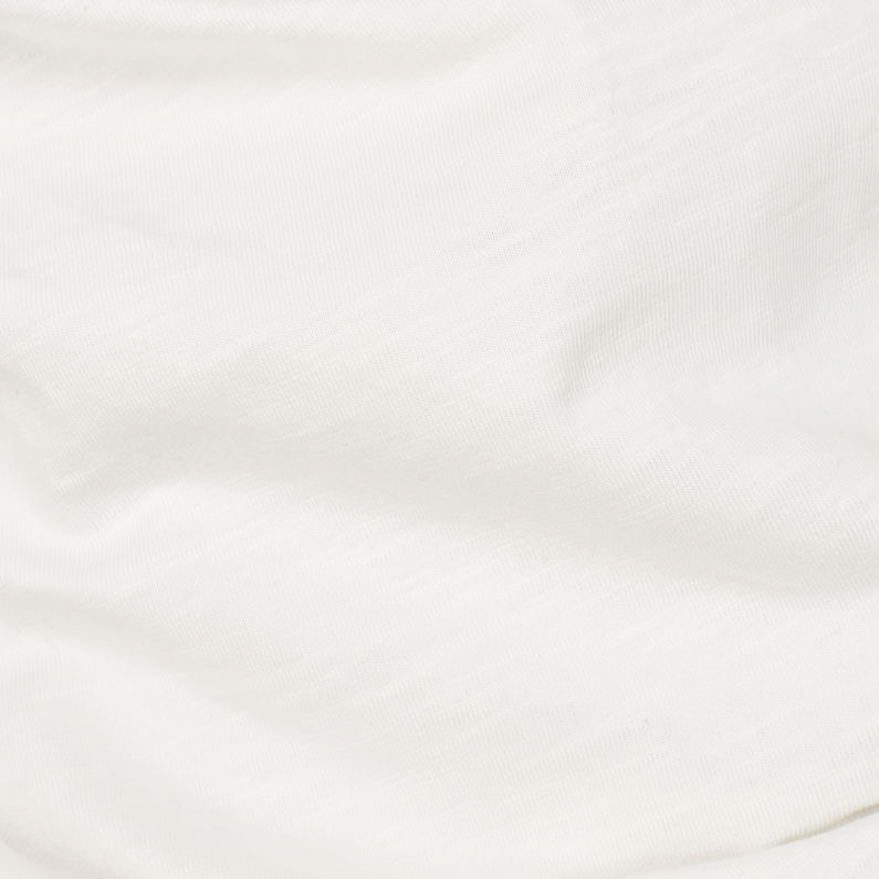 G-Star RAW® Motac Fabric Mix T-Shirt Beige fabric shot