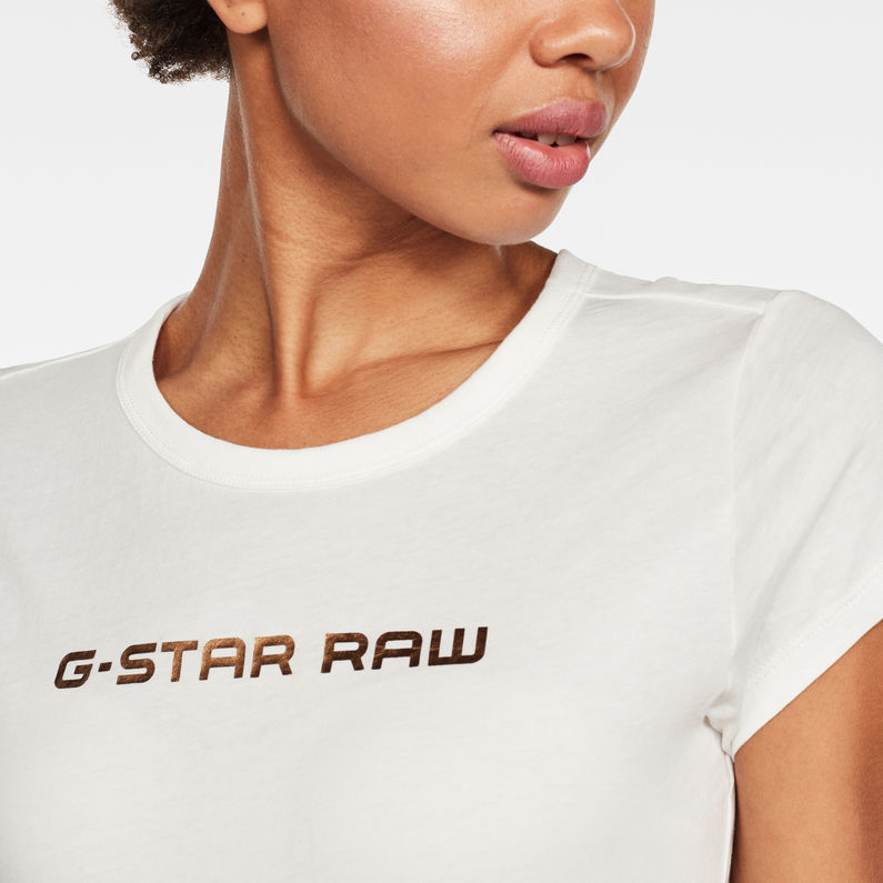 G-Star RAW® Haut Eyben Graw Foil GR Slim Beige detail shot