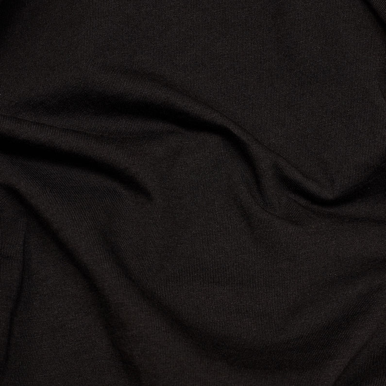 G-Star RAW® Haut Eyben Graw Foil GR Slim Noir fabric shot