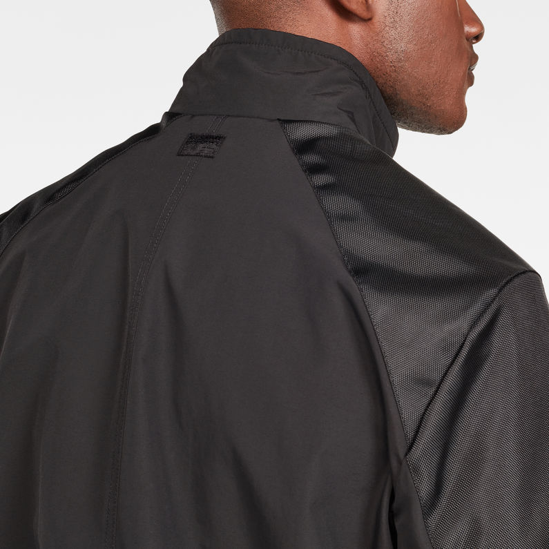 G-STAR® Meson Track Jacke Schwarz detail shot