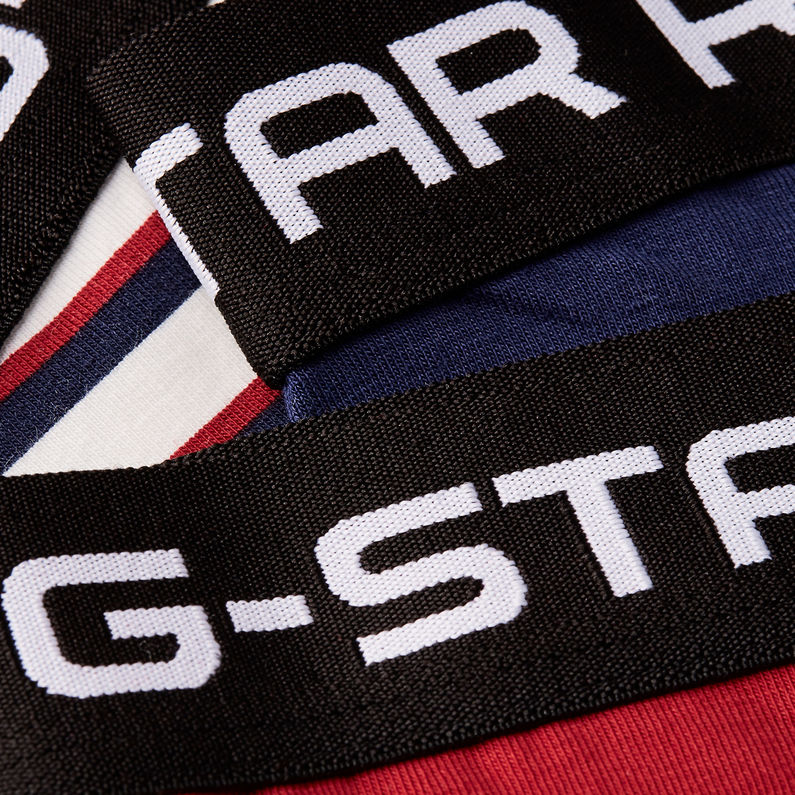 G-Star RAW® Classic Trunk 3-Pack Allover Multi color detail shot