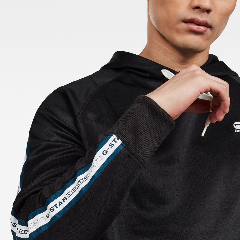 G-Star RAW® Sweat Alchesai or Core Noir detail shot