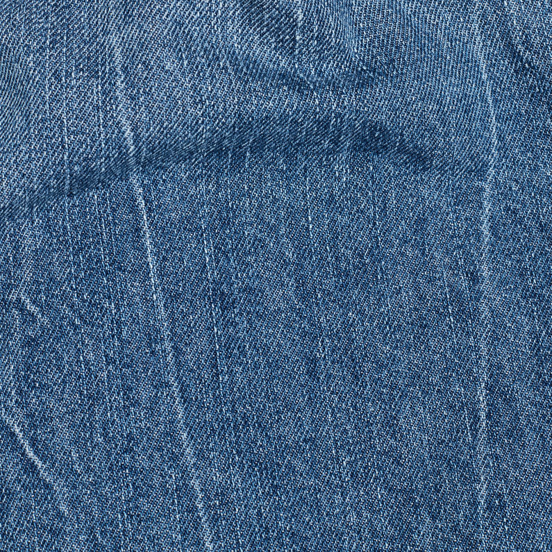 G-Star RAW® Falda 3301 A-line Midi Ripped Edge Azul intermedio