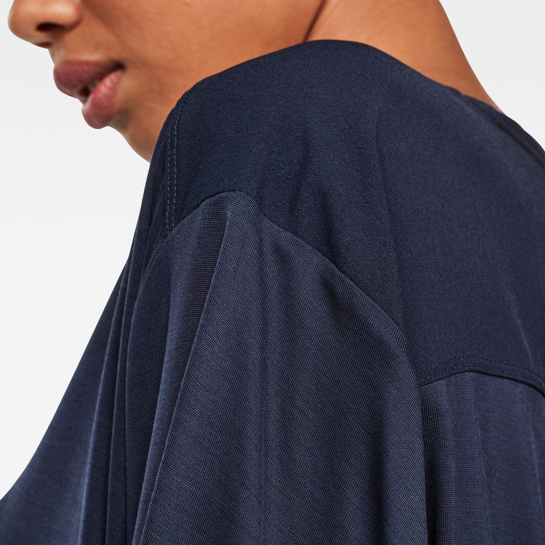 G-Star RAW® Haut Weir Utility Loose Bleu foncé detail shot