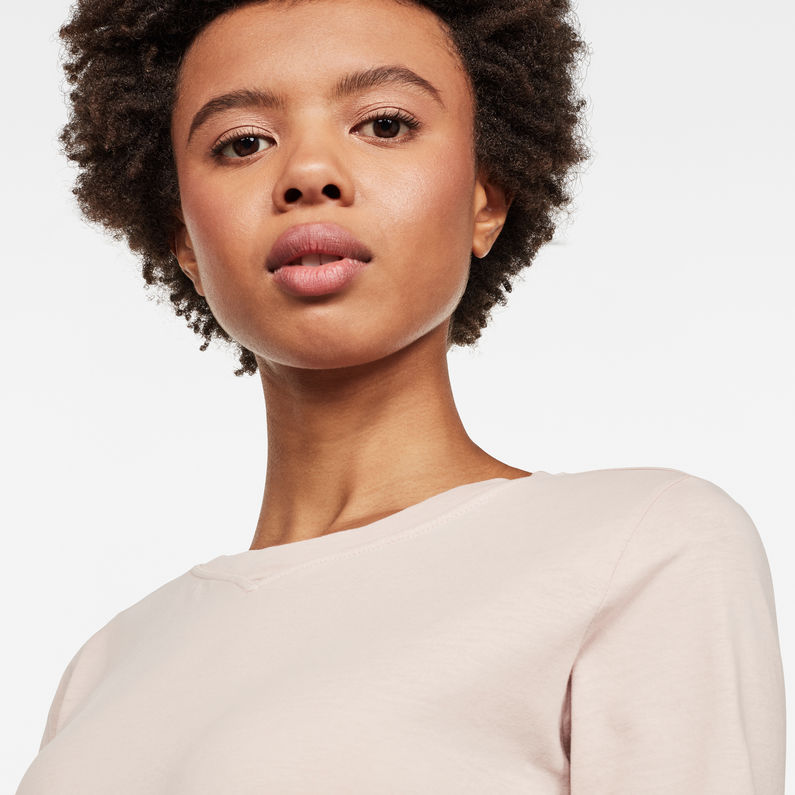 G-Star RAW® Haut Mysid Recycle Dye Optic Slim Rose detail shot