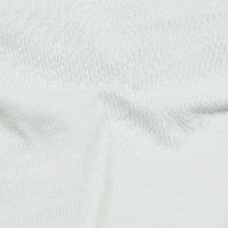 G-Star RAW® Haut Mysid Recycle Dye Optic Slim Vert fabric shot