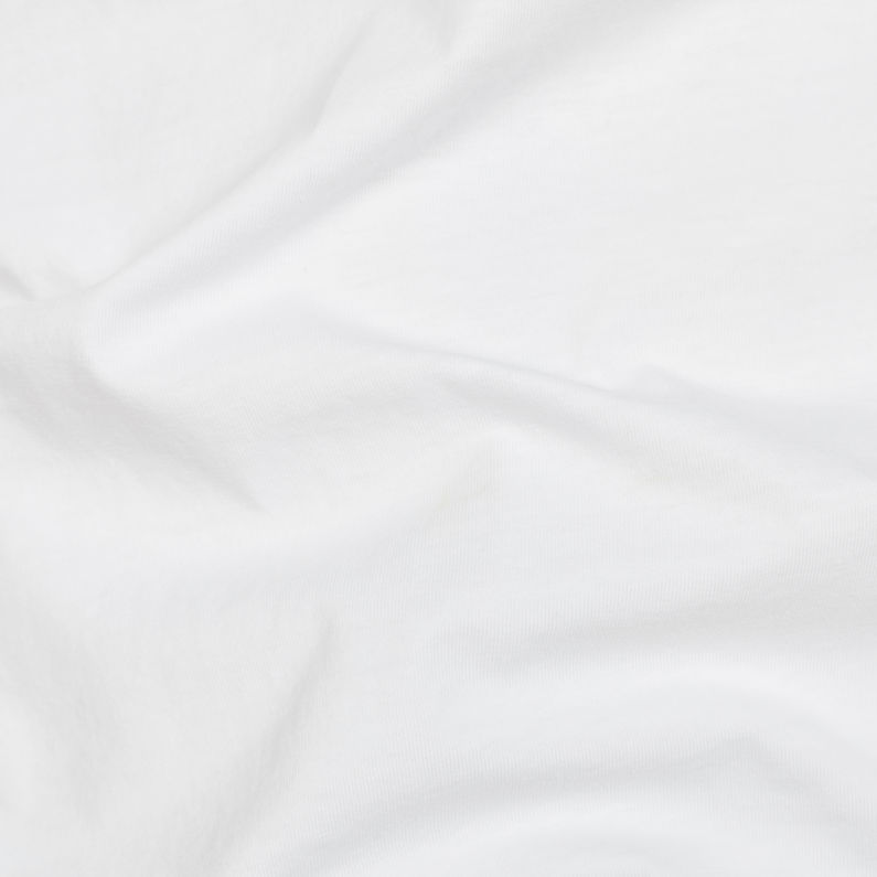 G-Star RAW® Boxed GR T-Shirt White fabric shot