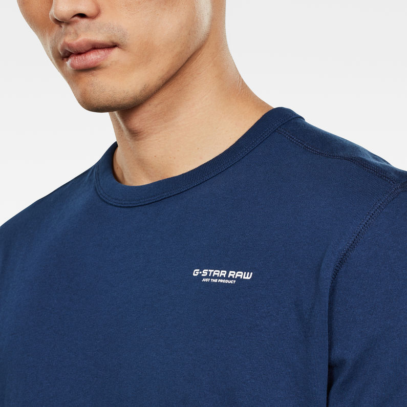 G-Star RAW® Shields GR T-Shirt Dark blue detail shot