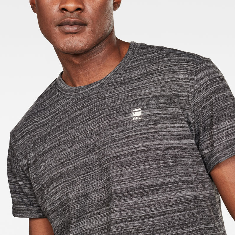 G-Star RAW® T-shirt Lash Noir detail shot