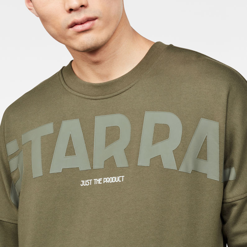 G-STAR® Gsraw GR Sweatshirt Grün detail shot