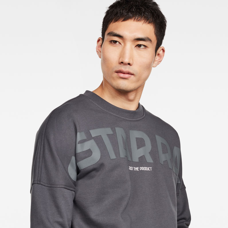 G-Star RAW® Gsraw GR Sweater Grey detail shot