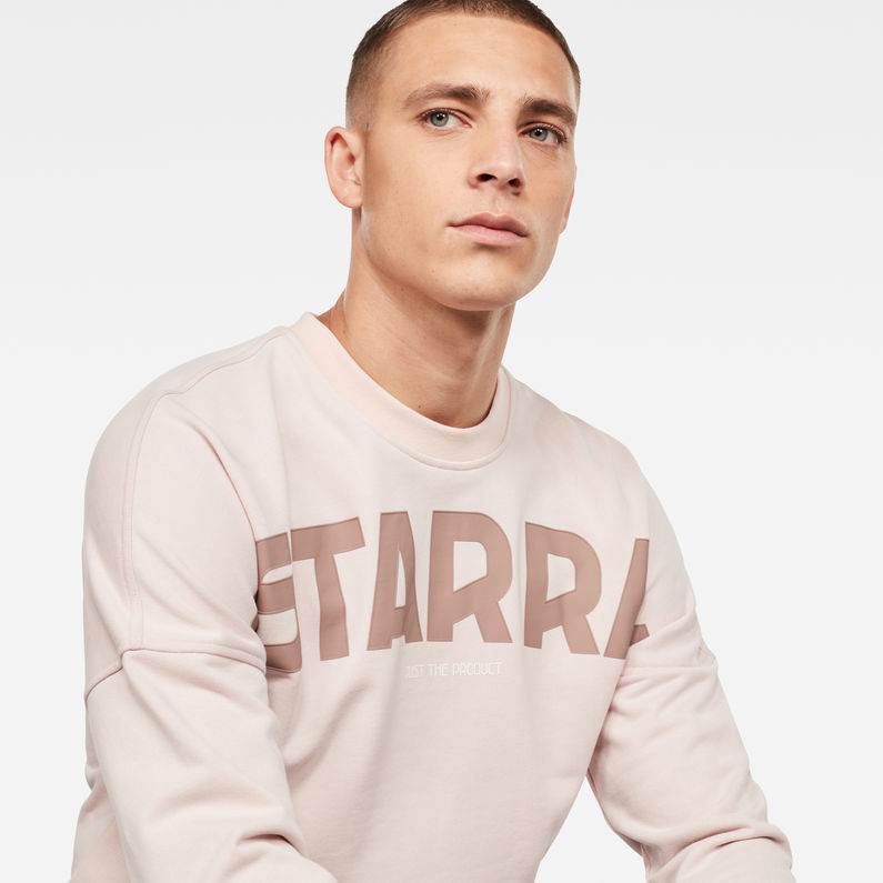 G-Star RAW® Gsraw GR Sweater Pink detail shot