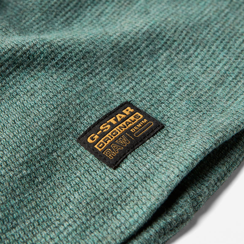 G-STAR® Dast Beanie Green detail shot buckle