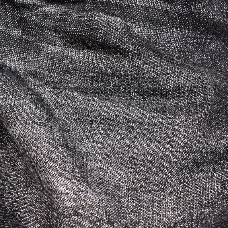 G-STAR® 3301 High Boyfriend Ripped Edge Shorts ブラック fabric shot