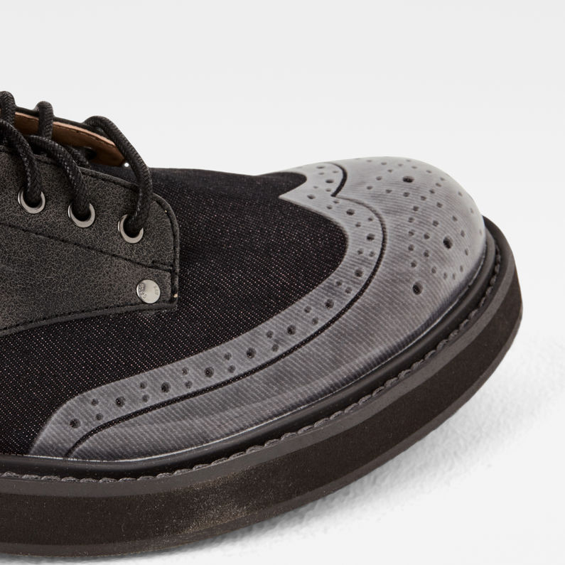 G-STAR® Zapatos Landoh Derby II Negro detail