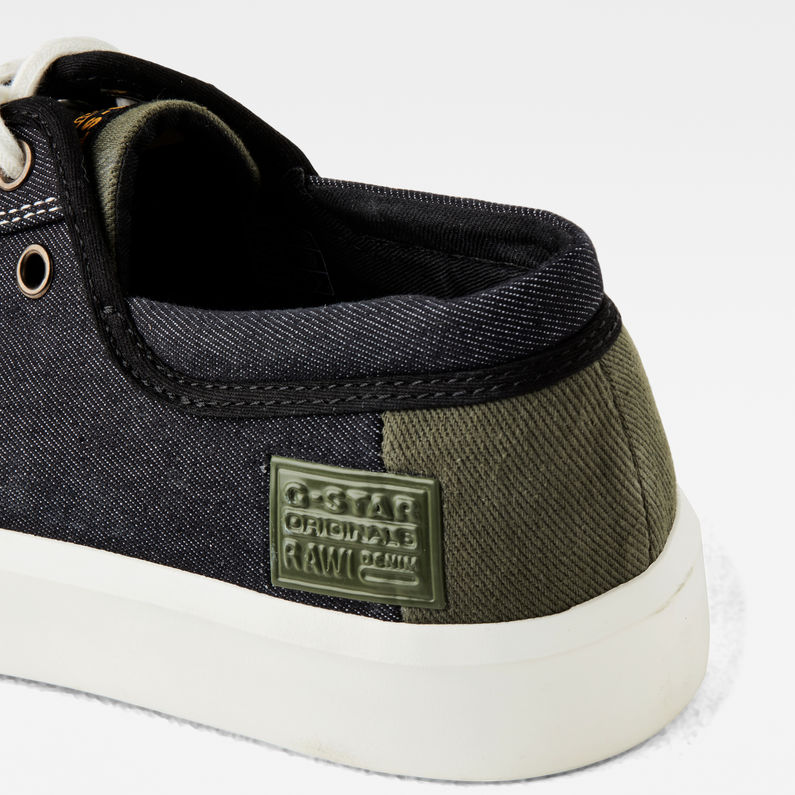 G-STAR® Strett Boat Sneaker Schwarz detail