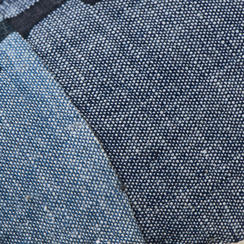 G-Star RAW® Espadrille Base Denim Bleu foncé fabric shot