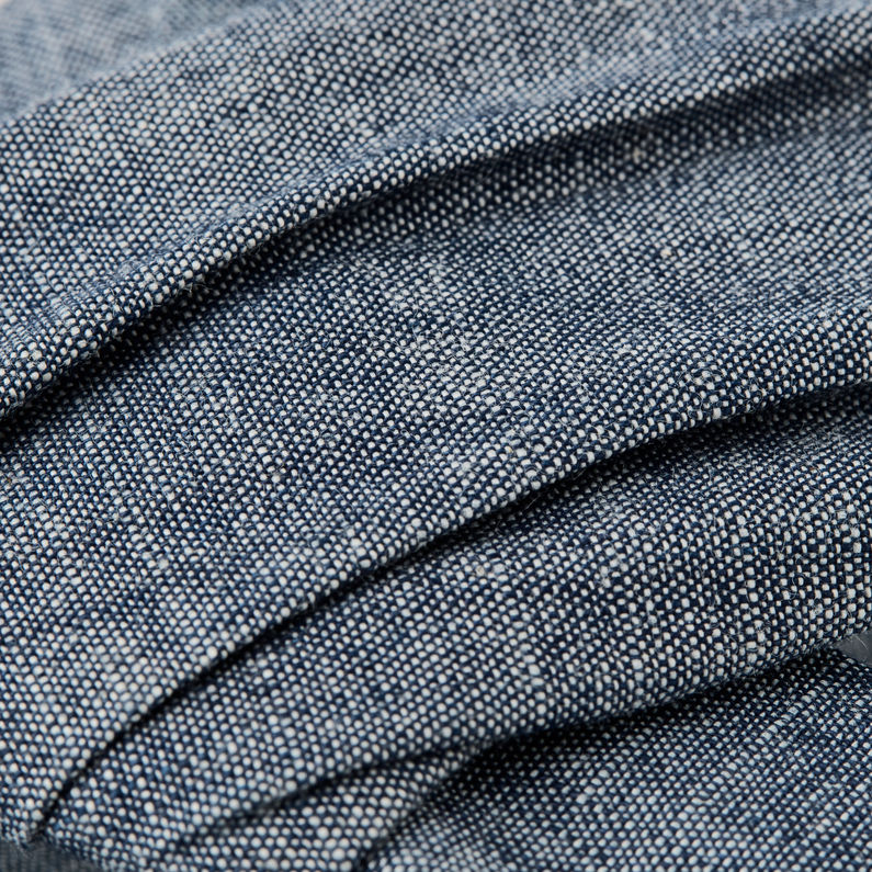 G-STAR® Chaussures plates Knot-Marina Denim Bleu foncé fabric shot