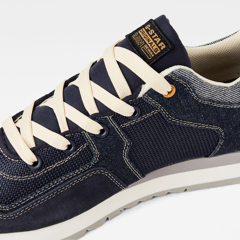 G-STAR® Calow Denim II Sneaker Dunkelblau detail