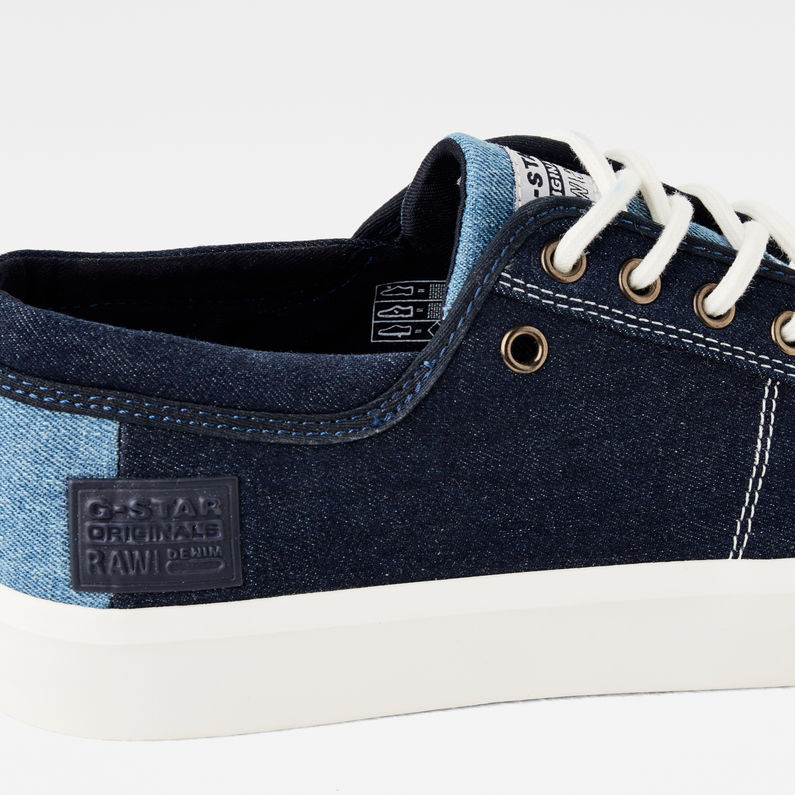 G-Star RAW® Baskets Strett Boat Bleu foncé detail