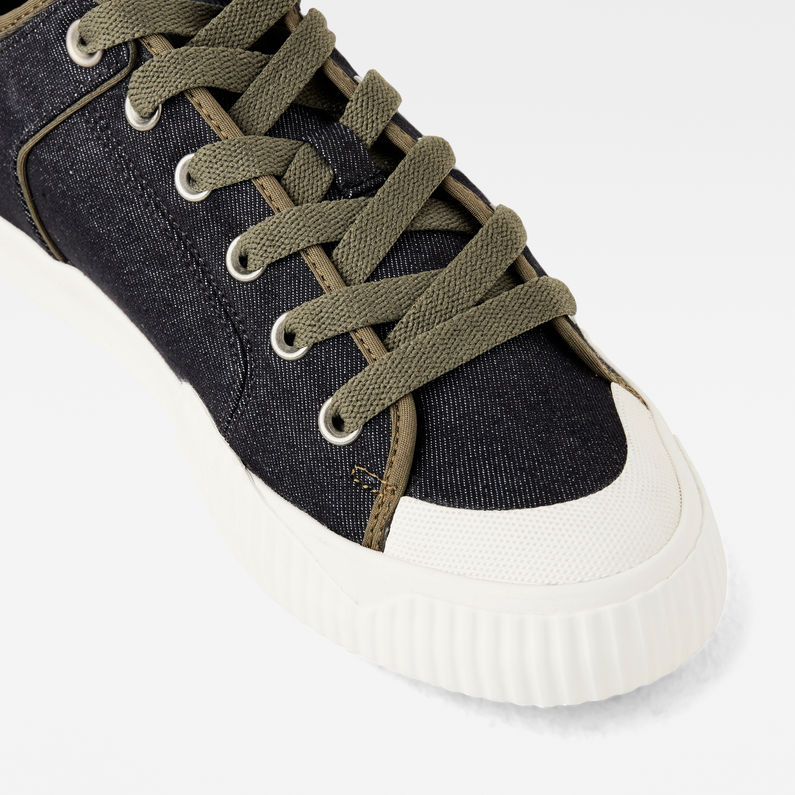 Rackam Tendric Denim Sneakers | Black 