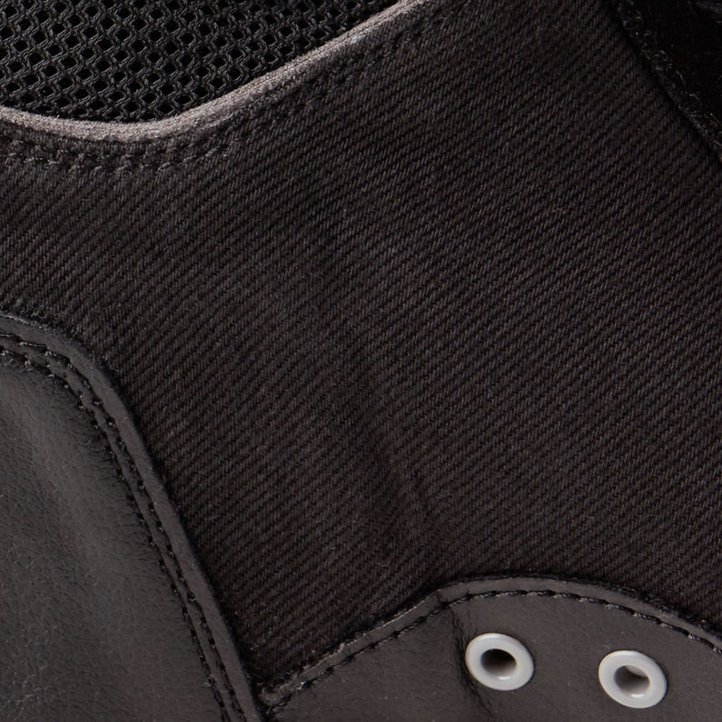 G-Star RAW® Chaussures Boxxa Wedge Noir fabric shot