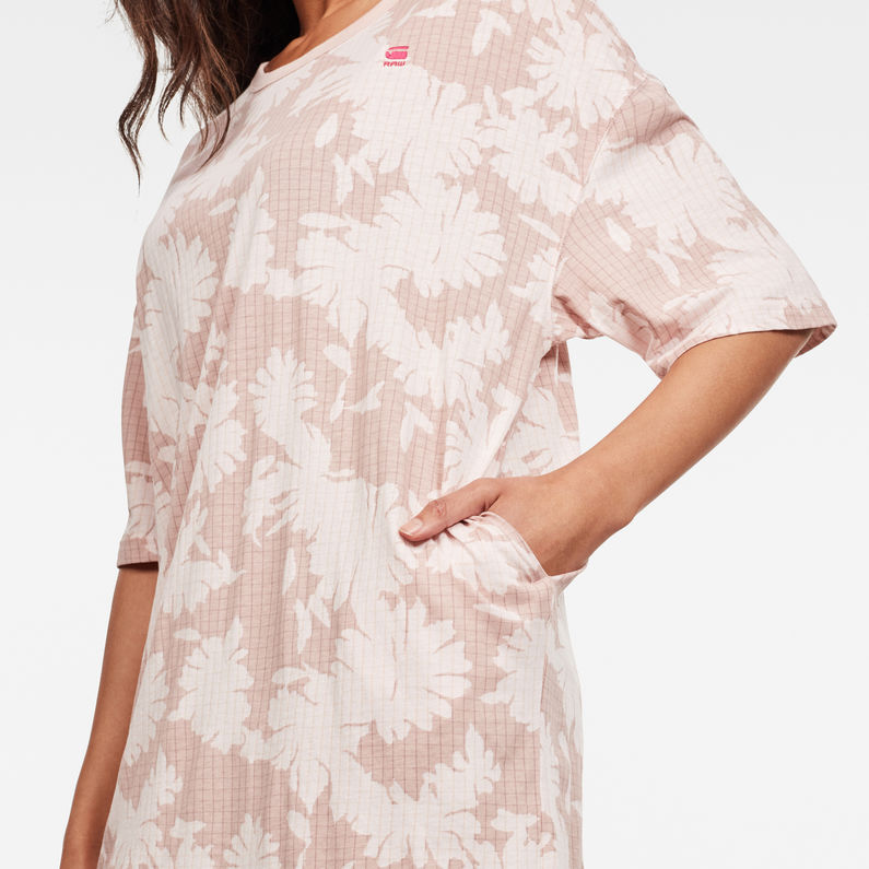 G-Star RAW® Yiva Allover Jurk Roze