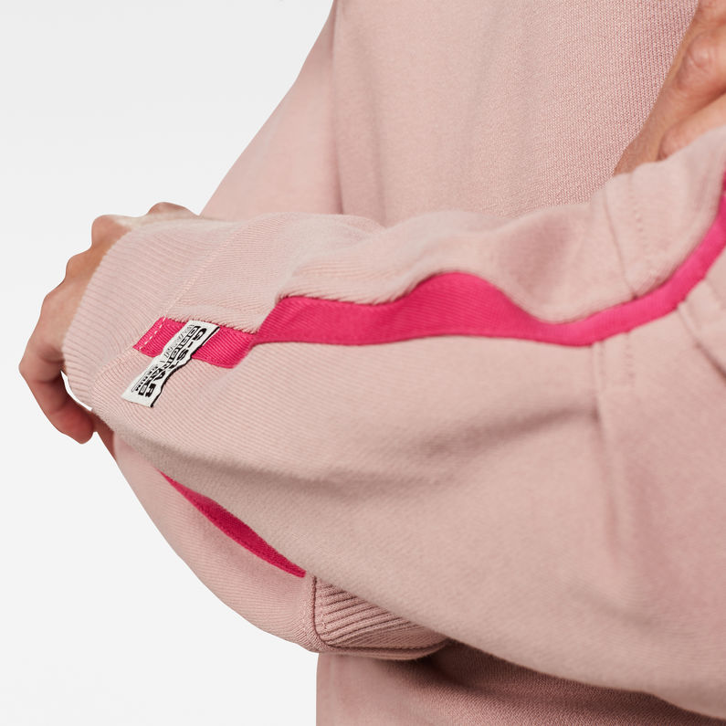 G-STAR® Xzyph Incremis Sweatshirt Lila detail shot