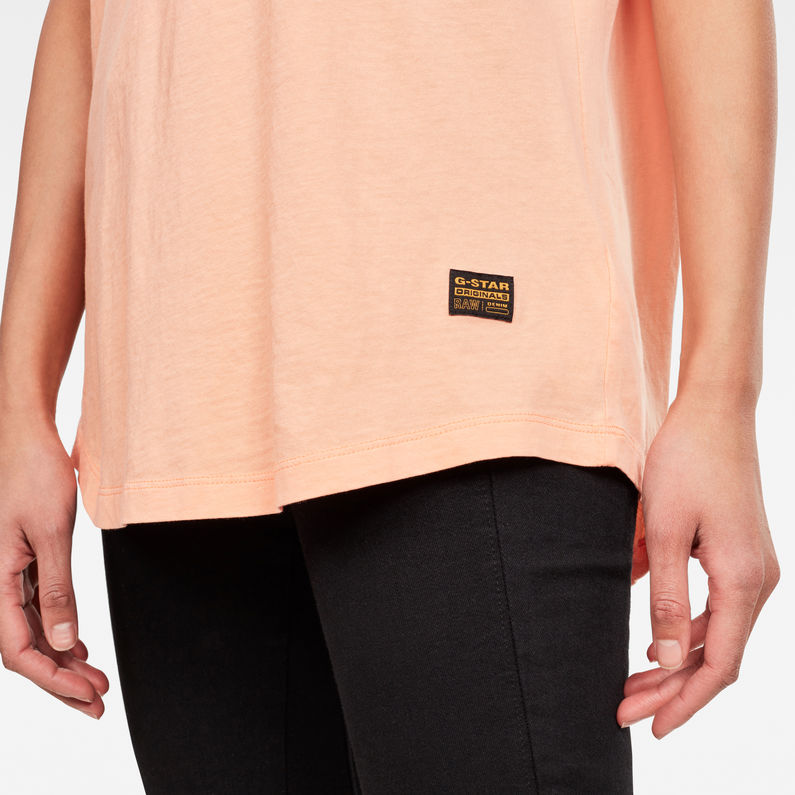 G-Star RAW® Haut Lash Fem Loose Orange detail shot