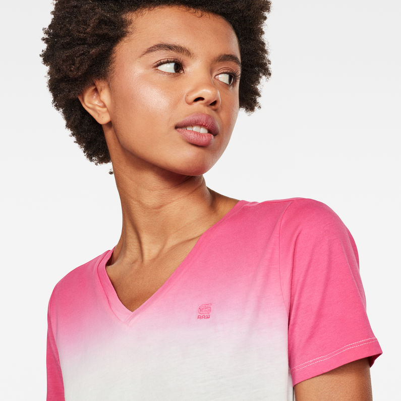 G-Star RAW® Mysid Dip Top Pink detail shot