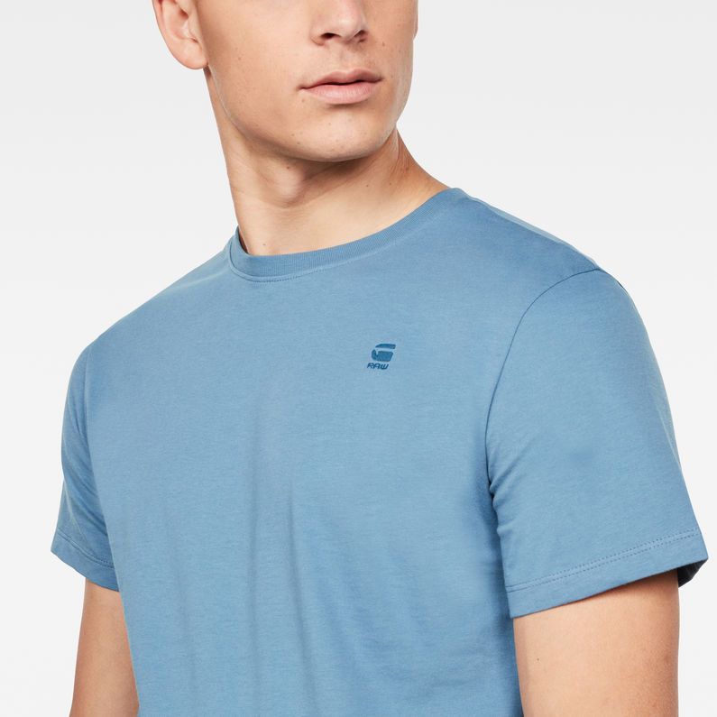 G-Star RAW® Basic t-shirt Bleu clair