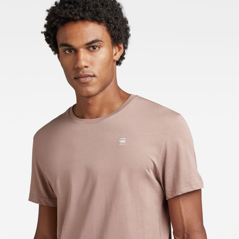 G-Star RAW® Base-S T-Shirt Brown detail shot