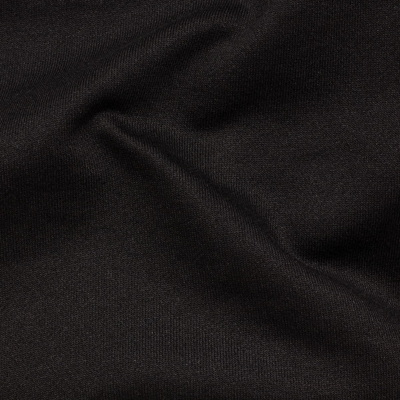 G-Star RAW® Originals Logo GR Sweater Black fabric shot