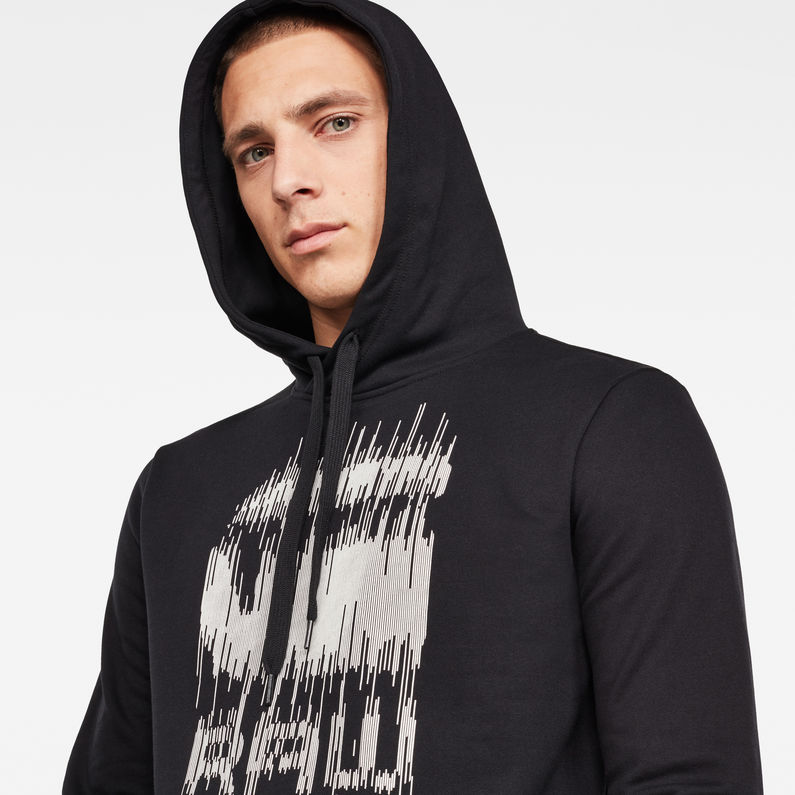 G-Star RAW® Graphic 8 Sweater Black detail shot