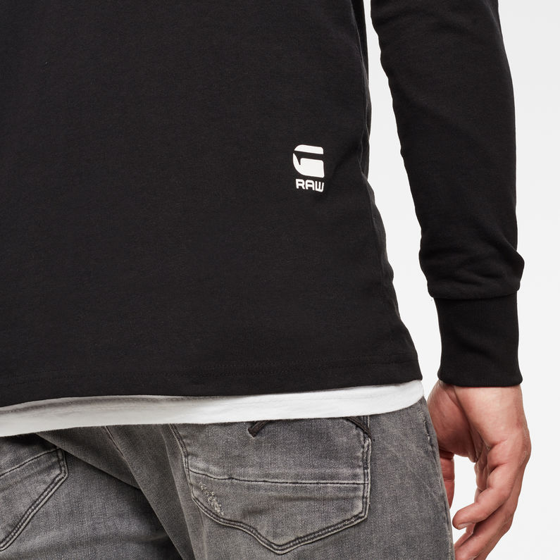 G-Star RAW® Vilsi T-Shirt Black detail shot