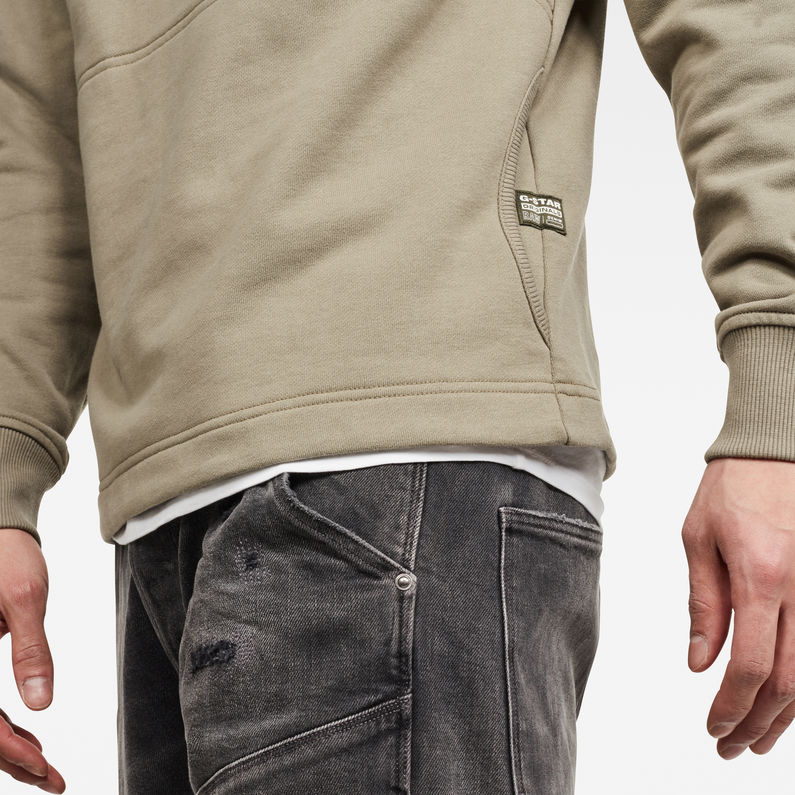 G-Star RAW® Pull Shield GR Hooded Vert detail shot