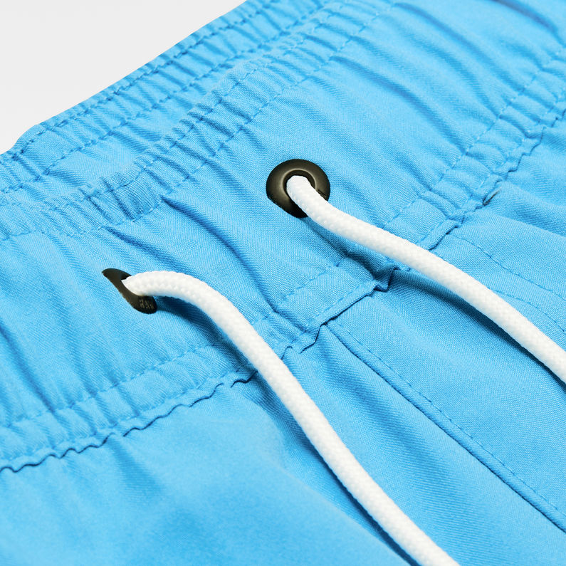 G-STAR® Carnic Zwembroek Midden blauw detail shot