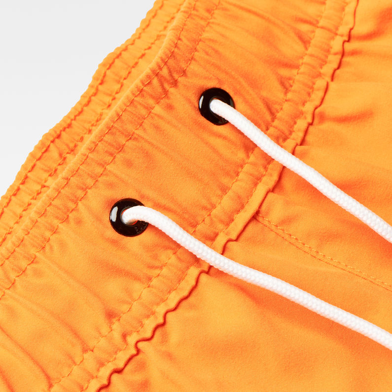 G-Star RAW® Dend Badeshorts Orange detail shot