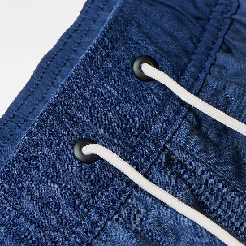 G-STAR® Short de Bain Carnic Stripe Bleu foncé detail shot