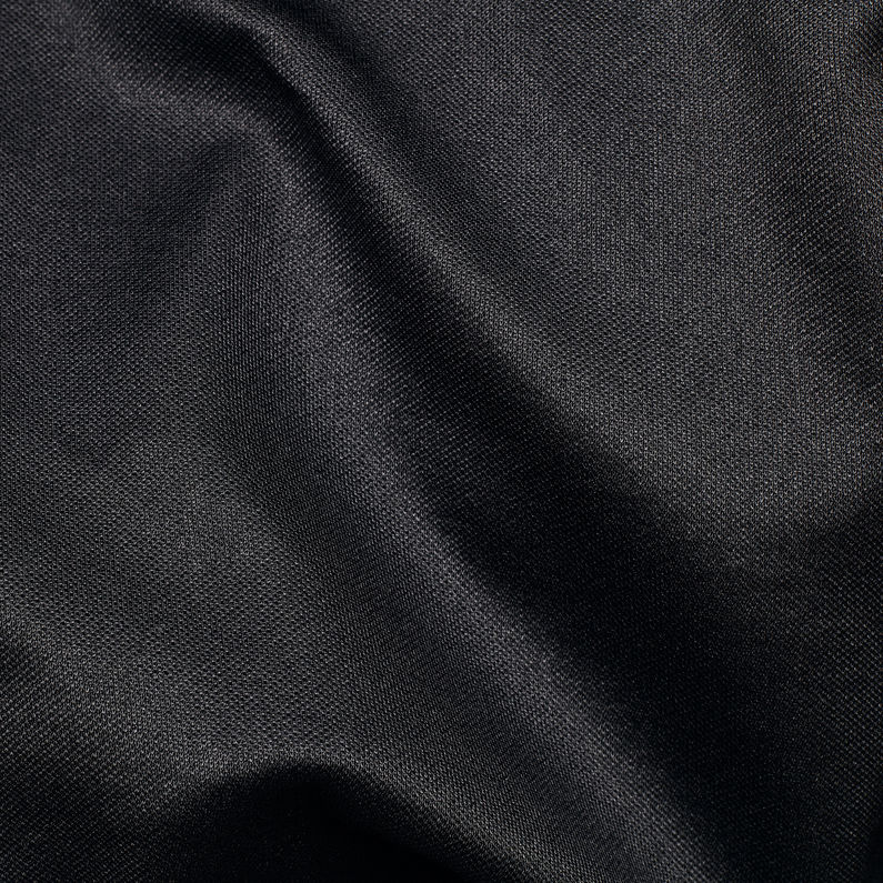 G-Star RAW® Hybrid Fyx Biker Tracktop Black fabric shot