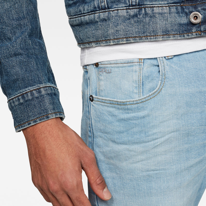 G-Star RAW® 3301 Slim Jeans Lichtblauw