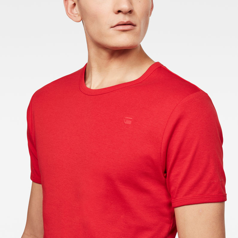G-Star RAW® T-shirt Base Rouge detail shot