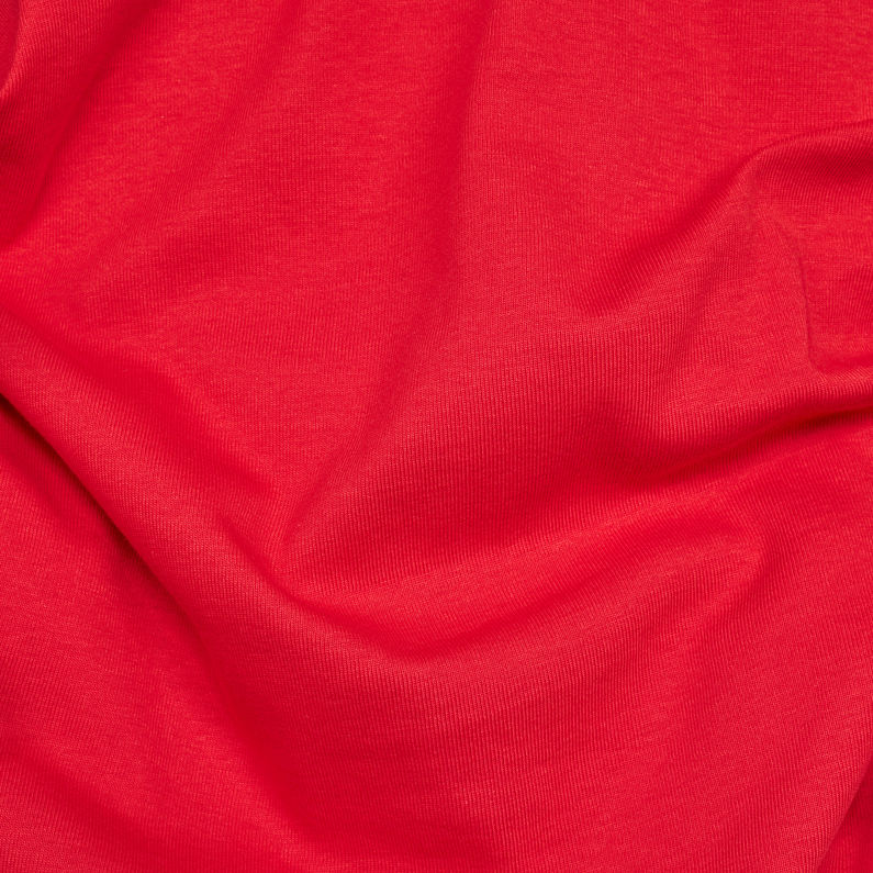 G-Star RAW® T-shirt Base Rouge fabric shot