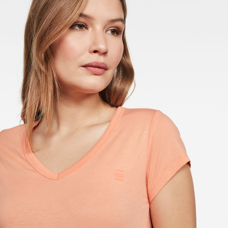 G-Star RAW® Eyben Slim Top Orange detail shot