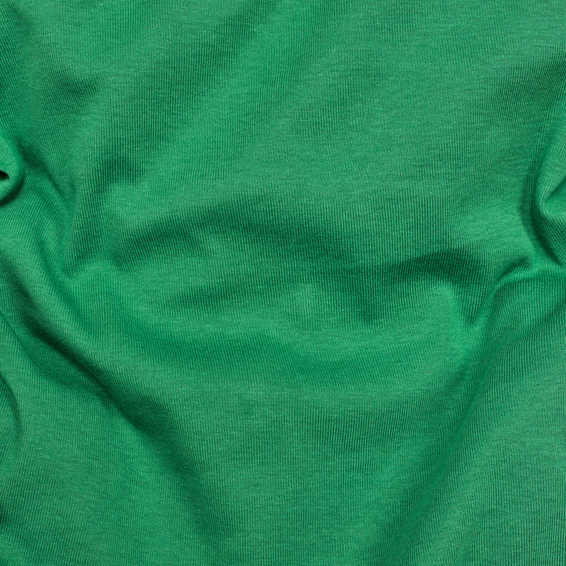 G-Star RAW® Base T-Shirt Green fabric shot
