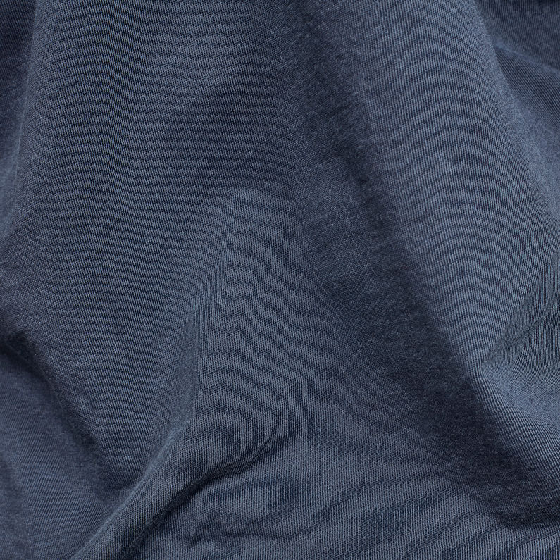 G-Star RAW® Haut Joosa Circle Original GR Bleu moyen fabric shot