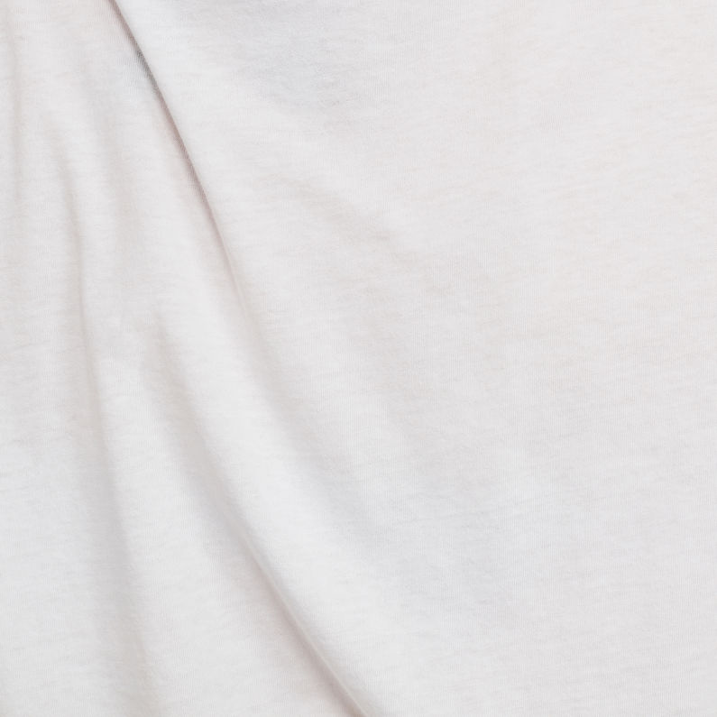 G-Star RAW® Chrame Gsraw GR Loose Top White fabric shot